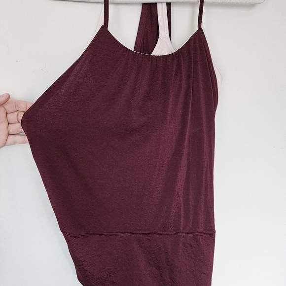 Lululemon racer flow Y long line 2 in one racer top size 4 - Picture 2 of 8